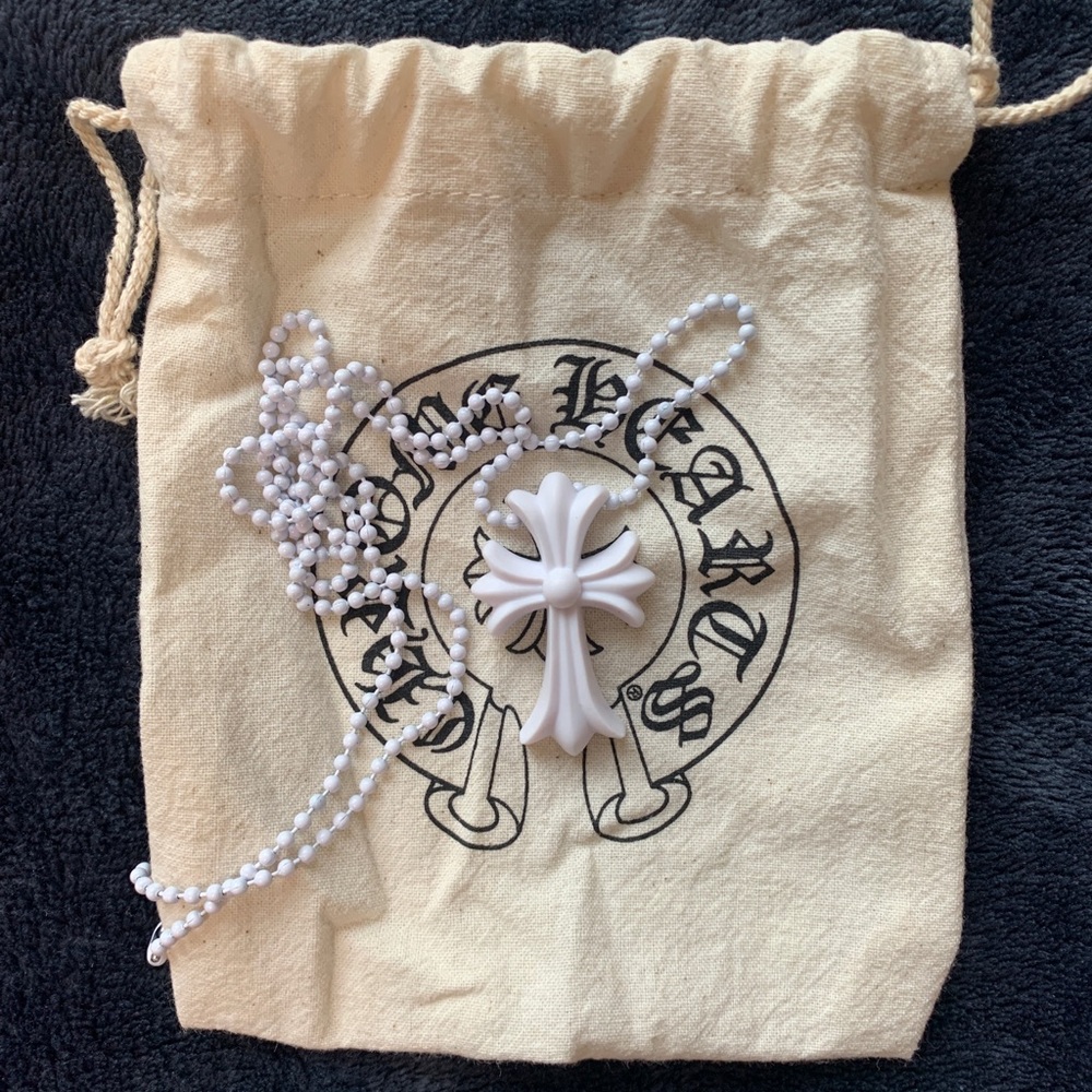 Chrome hearts cross necklace